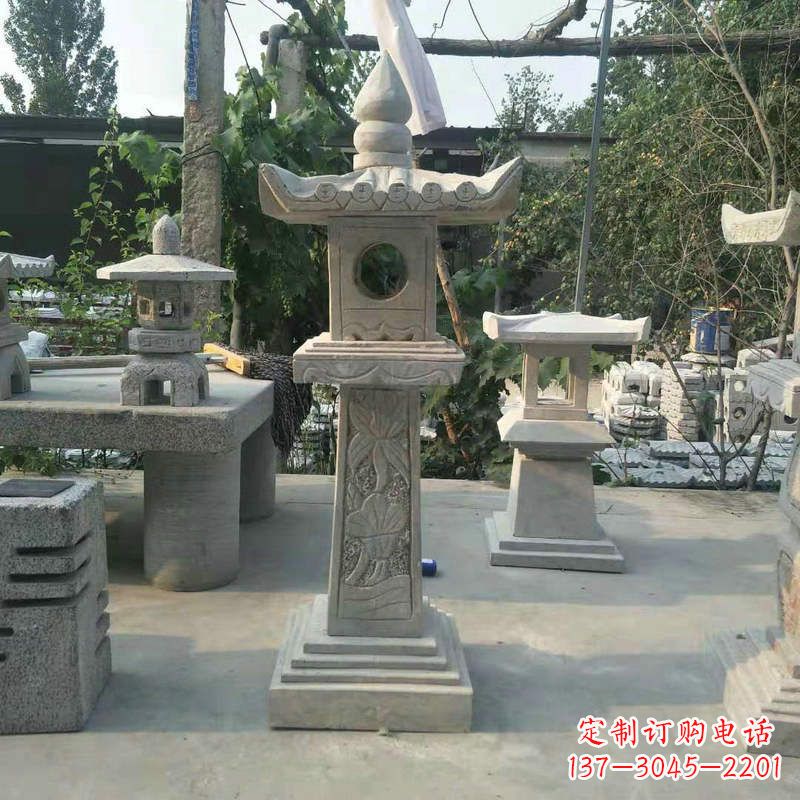 泰州园林仿古做旧中式石灯