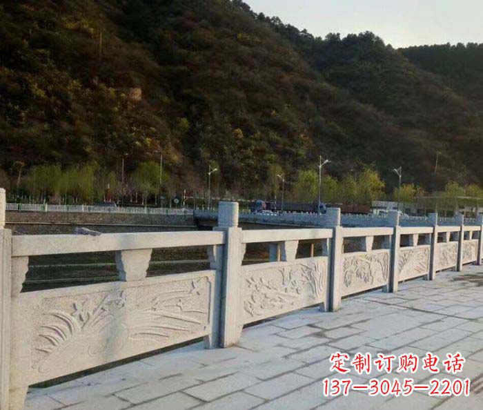 泰州园林景观大理石浮雕栏板