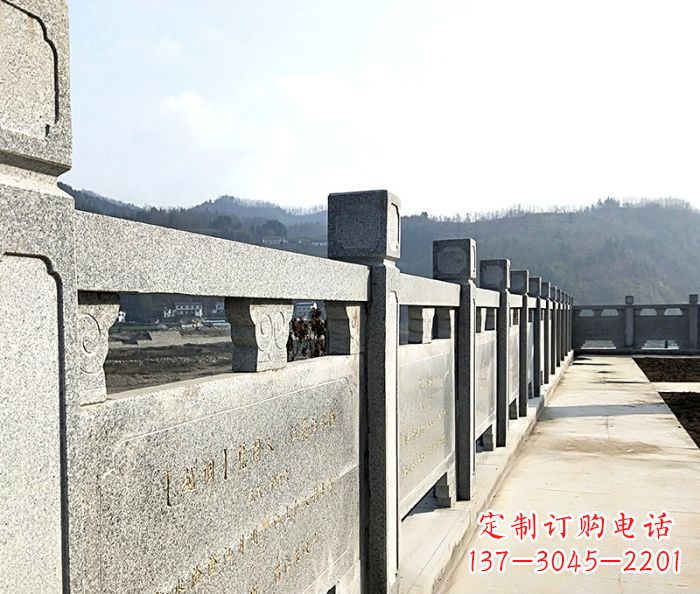 泰州园林景观大理石栏板石雕 (14)