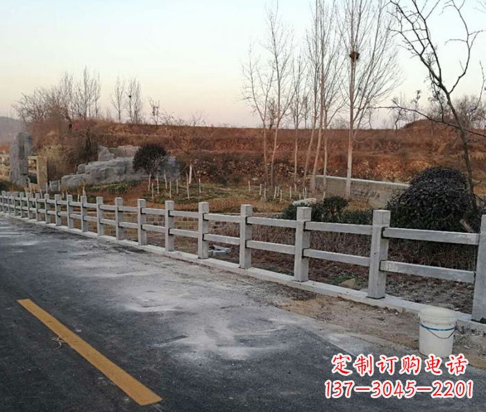 泰州园林景观大理石栏杆石雕 (2)