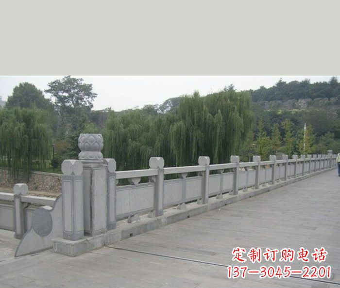泰州园林景观大理石栏杆石雕 (4)