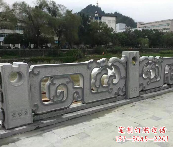 泰州园林景观仿古石雕栏板_1