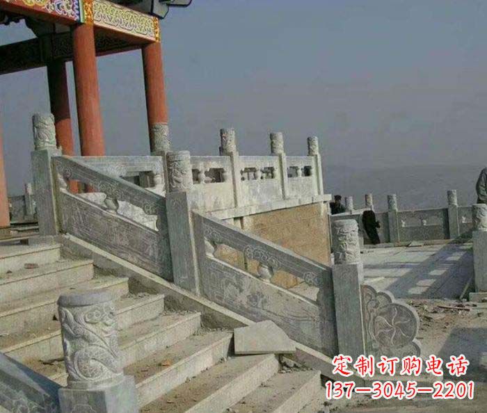泰州园林景观仿古石雕栏板