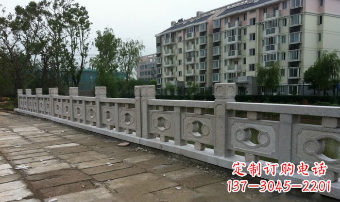 泰州园林景观真山桥石雕栏板 (3)