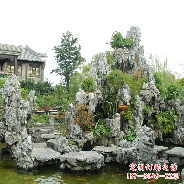 泰州园林庭院奇石假山