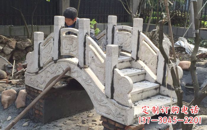 泰州园林小型石拱桥 (2)