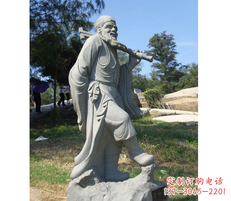 泰州张果老八仙雕塑