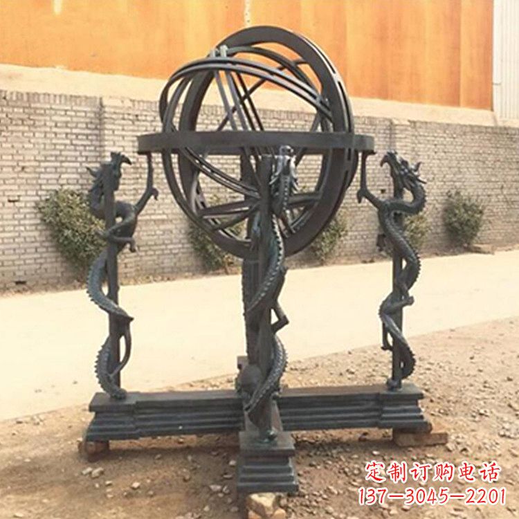 泰州张衡天体仪浑天仪雕塑摆件