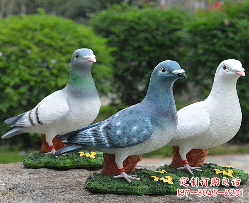 泰州长春和平鸽雕塑