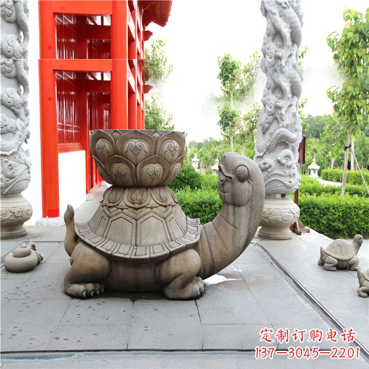 泰州长寿龟乌龟石雕