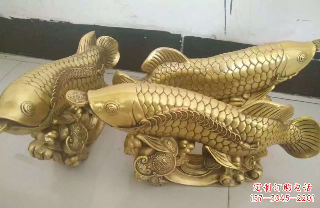 泰州招财金龙鱼雕塑