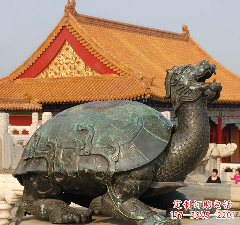 泰州招财龙龟铜雕塑