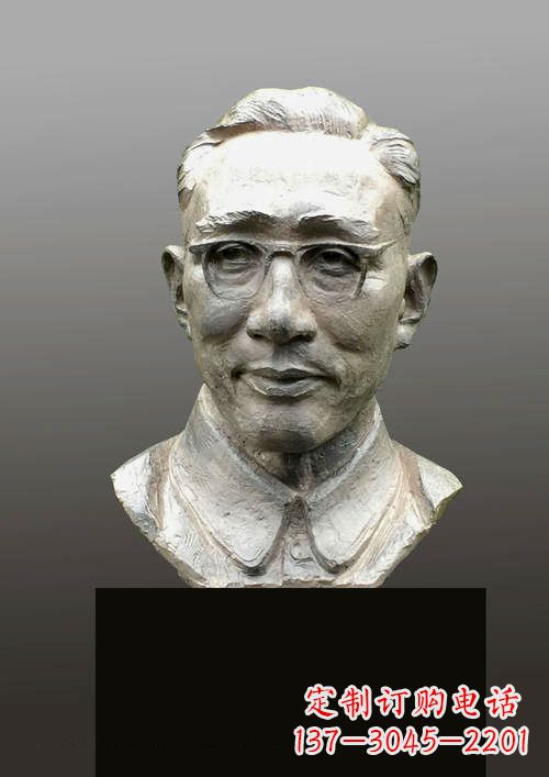 泰州中国当代音乐家马可头像雕塑