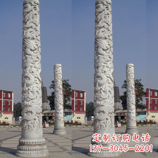 泰州中国龙柱雕塑