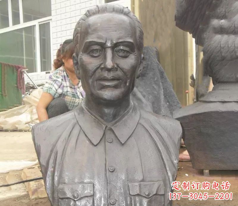 泰州中国名人人物胸像铜雕