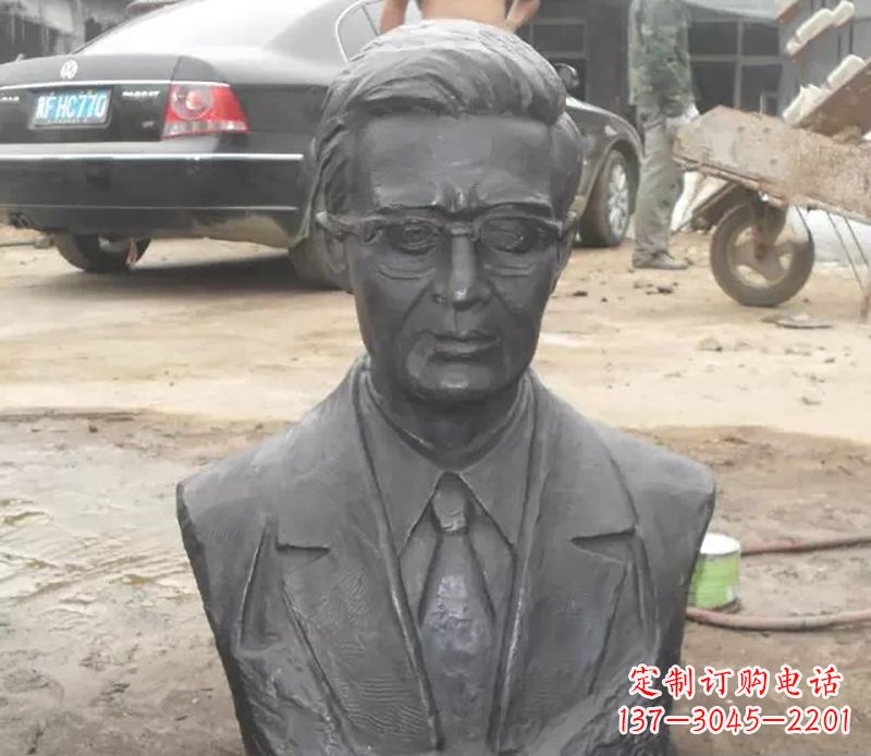 泰州中国名人胸像铜雕