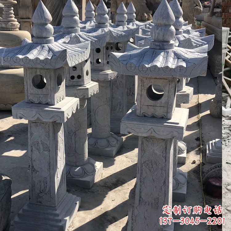 泰州中式汉代石雕灯笼