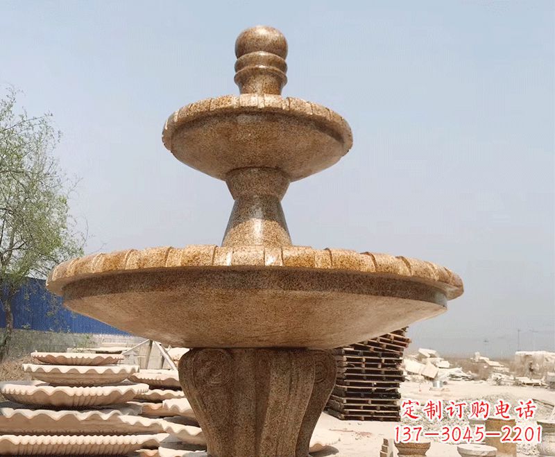 泰州中式石雕喷泉