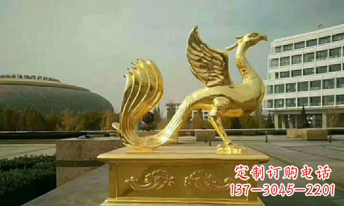 泰州朱雀铜雕