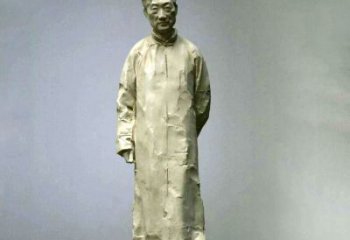 泰州徐悲鸿雕塑像石雕历史名人雕像