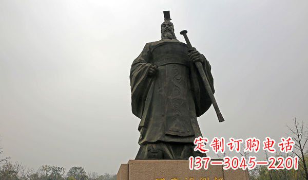 泰州铸铜刘邦雕塑