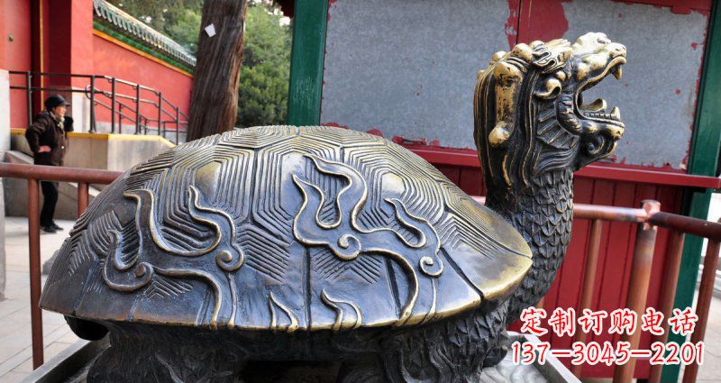 泰州铸铜龙龟神兽铜雕
