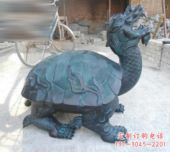 泰州铸铜龙龟雕塑222