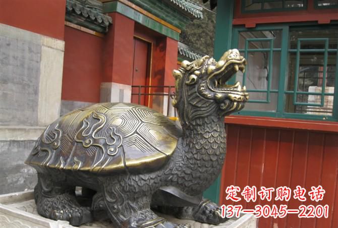 泰州铸铜龙龟雕塑