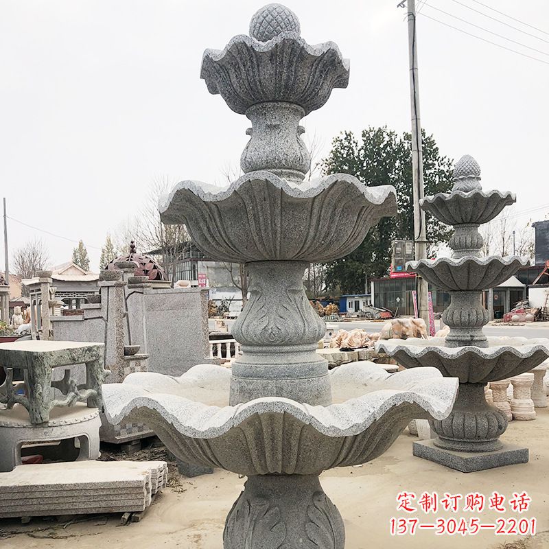 泰州自然石雕流水喷泉