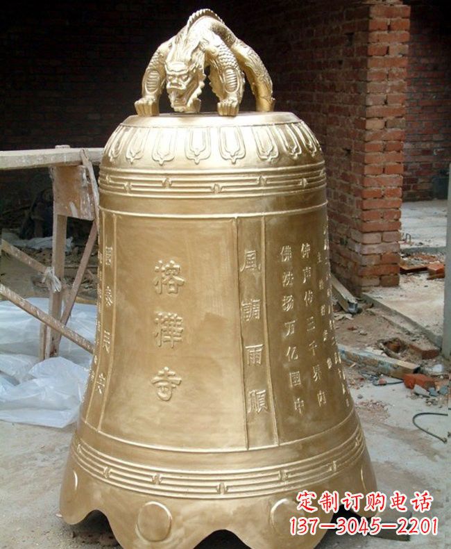 泰州宗教庙宇铜钟