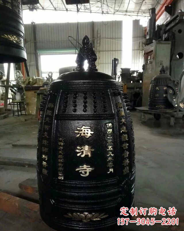 泰州宗教庙宇铸铜钟