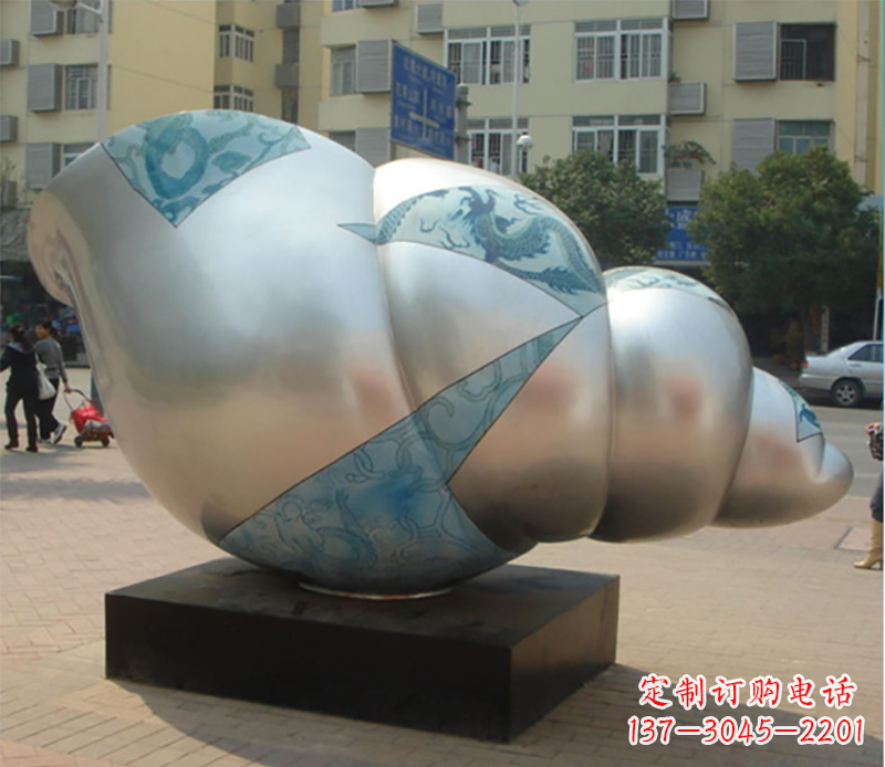 泰州海螺雕塑不锈钢